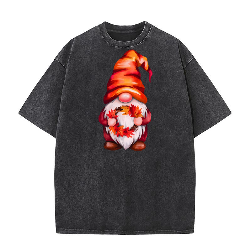 Watercolour Dwarves Autumn Clipart 03 Washed T-Shirt