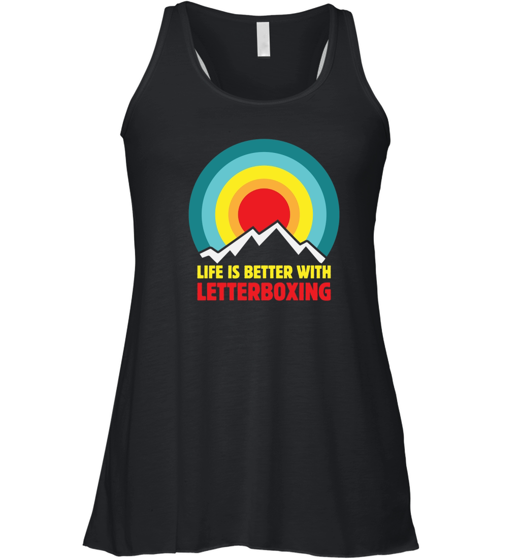 Life is Better With Letterboxing 02 Women's Flowy Tank Top