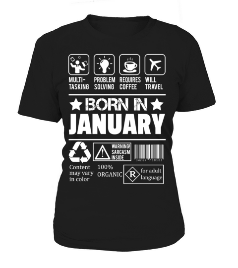 Born In January Women's T-Shirt