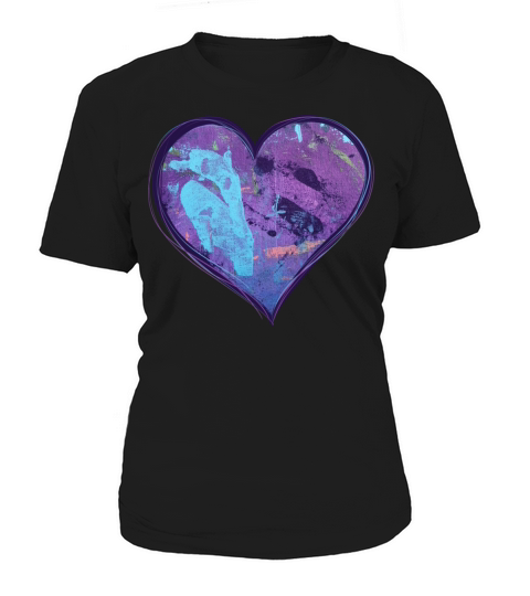 Retro Love Heart Women's T-Shirt