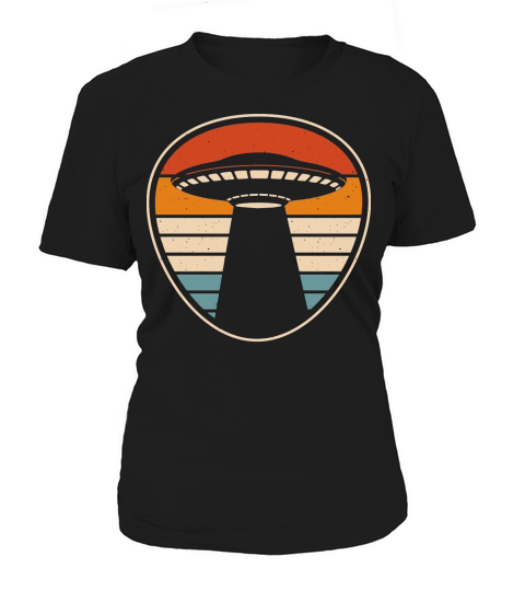Vintage UFO Alien 12 Women's T-Shirt