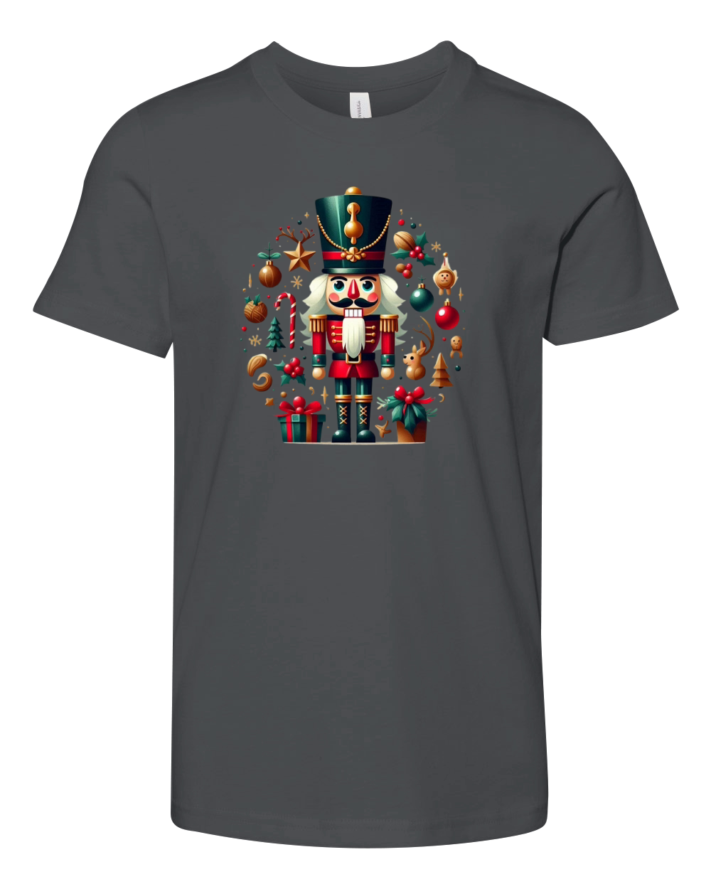 Christmas Nutcracker (1) Youth Unisex Jersey Tee