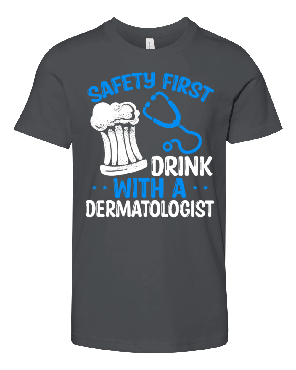 Funny Dermatologist Humor Doctor Accessoires Youth Unisex Jersey Tee