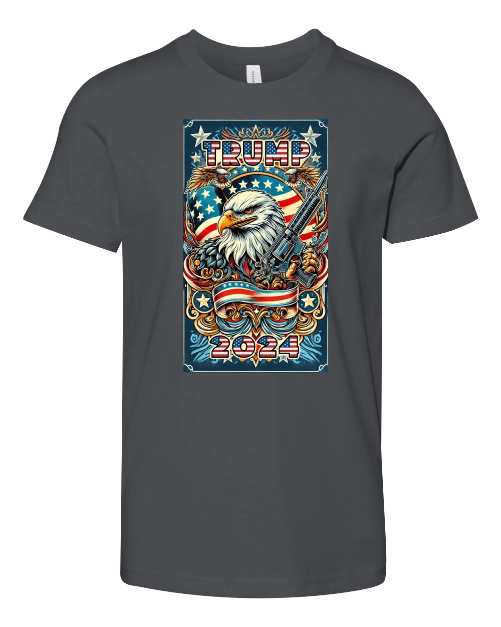 trump Tarot Card 7 Youth Unisex Jersey Tee