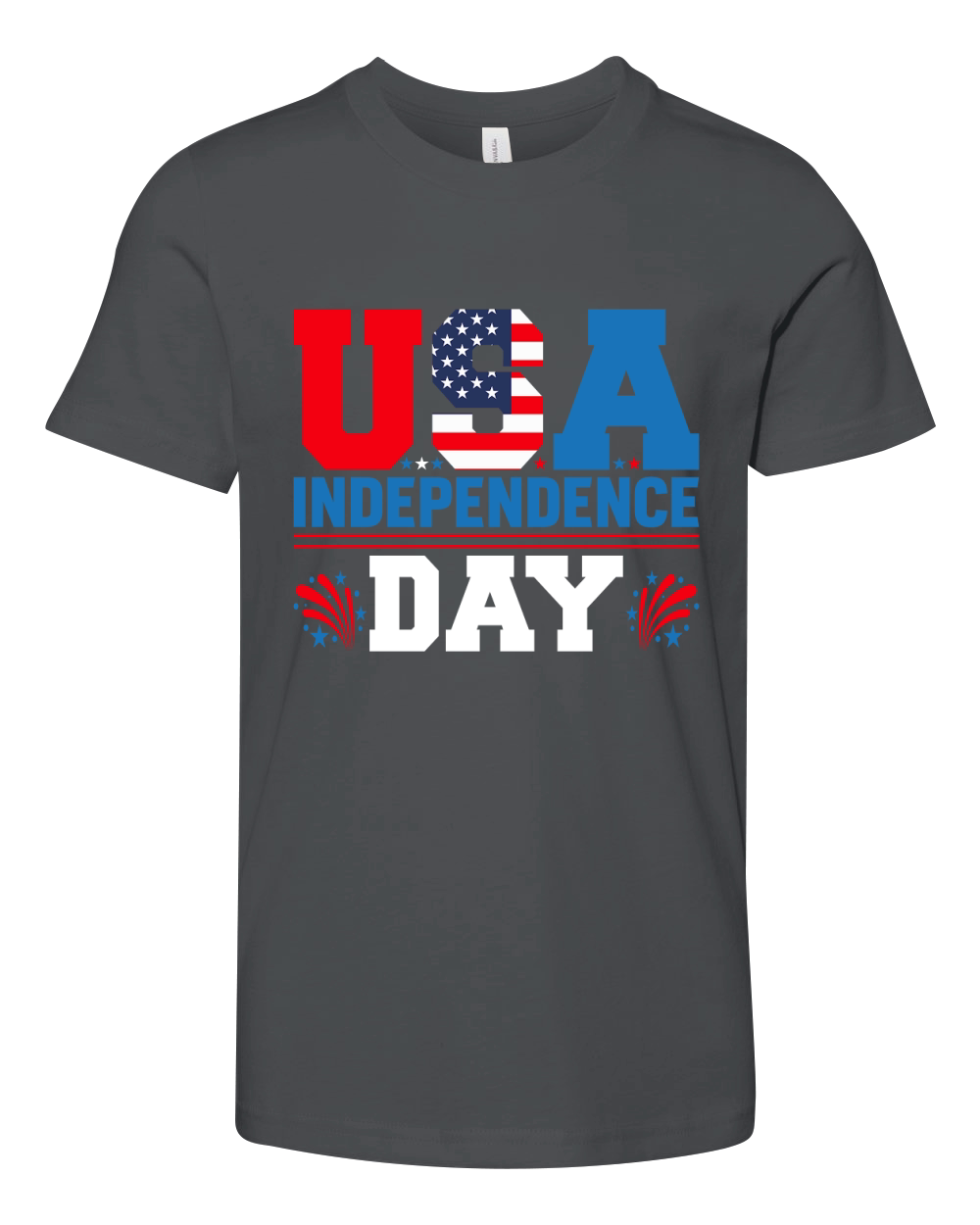 USA Independence Day Youth Unisex Jersey Tee