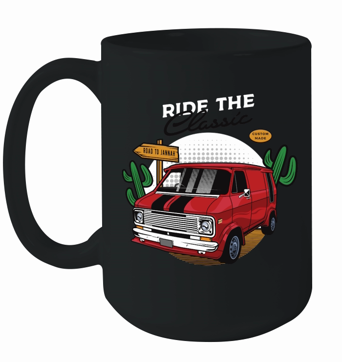 Vintage Car 14 Ceramic Mug