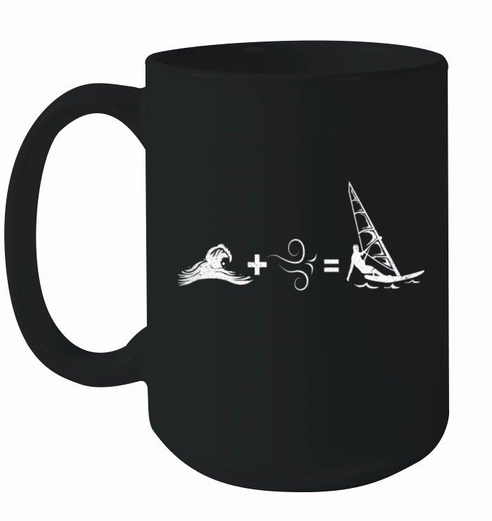 Windsurfing Ceramic Mug