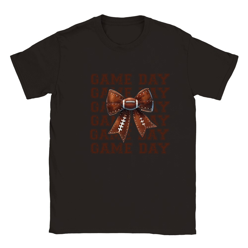 Game day Bow 4 Classic Kids Crewneck T-shirt