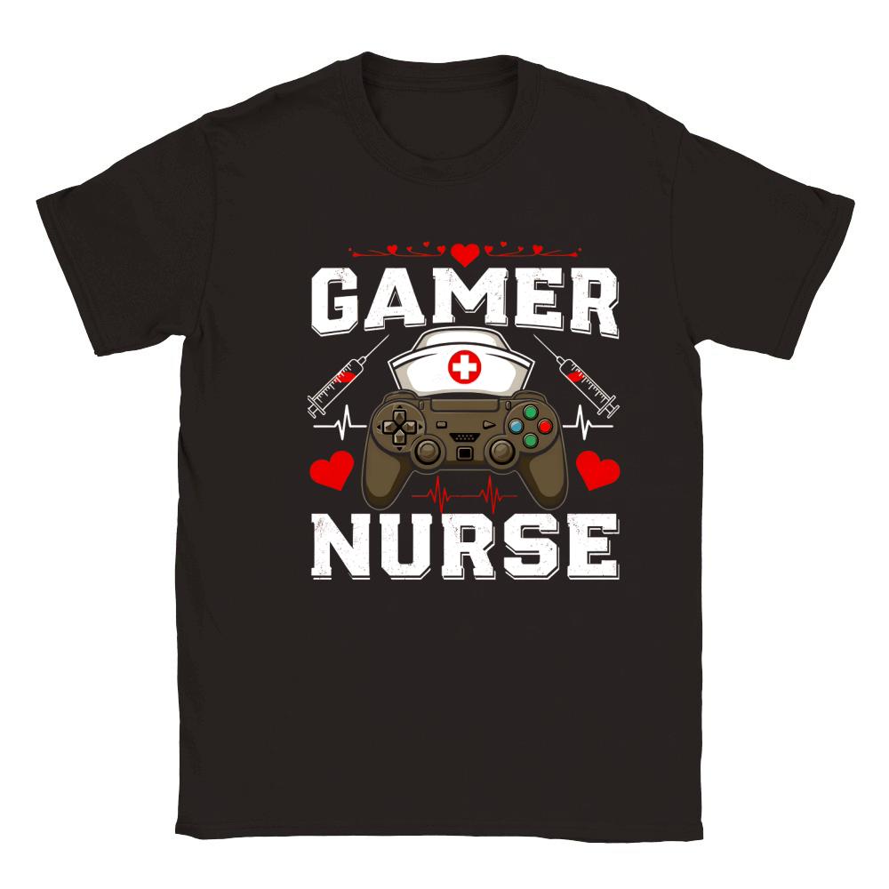 Gamer Nurse 7 Classic Kids Crewneck T-shirt