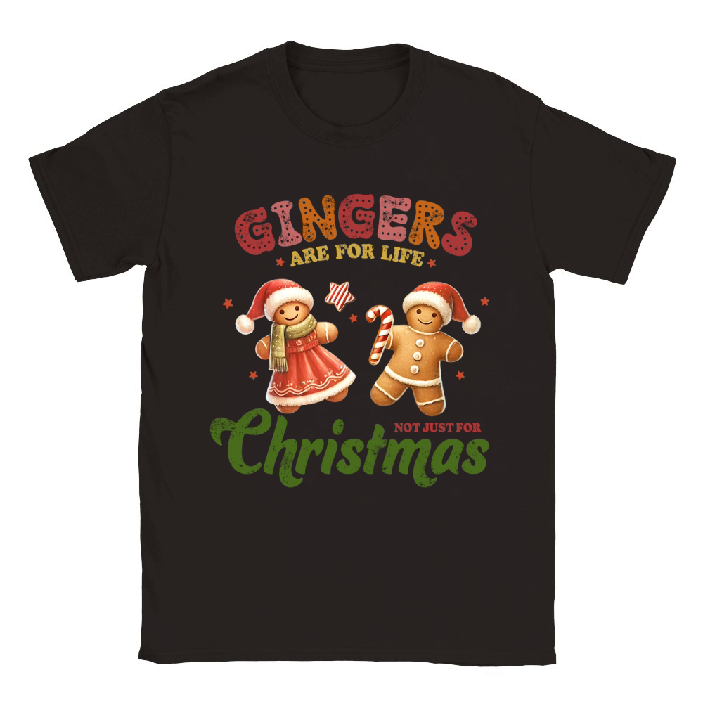 Gingers are for life Not just for christmas Classic Kids Crewneck T-shirt