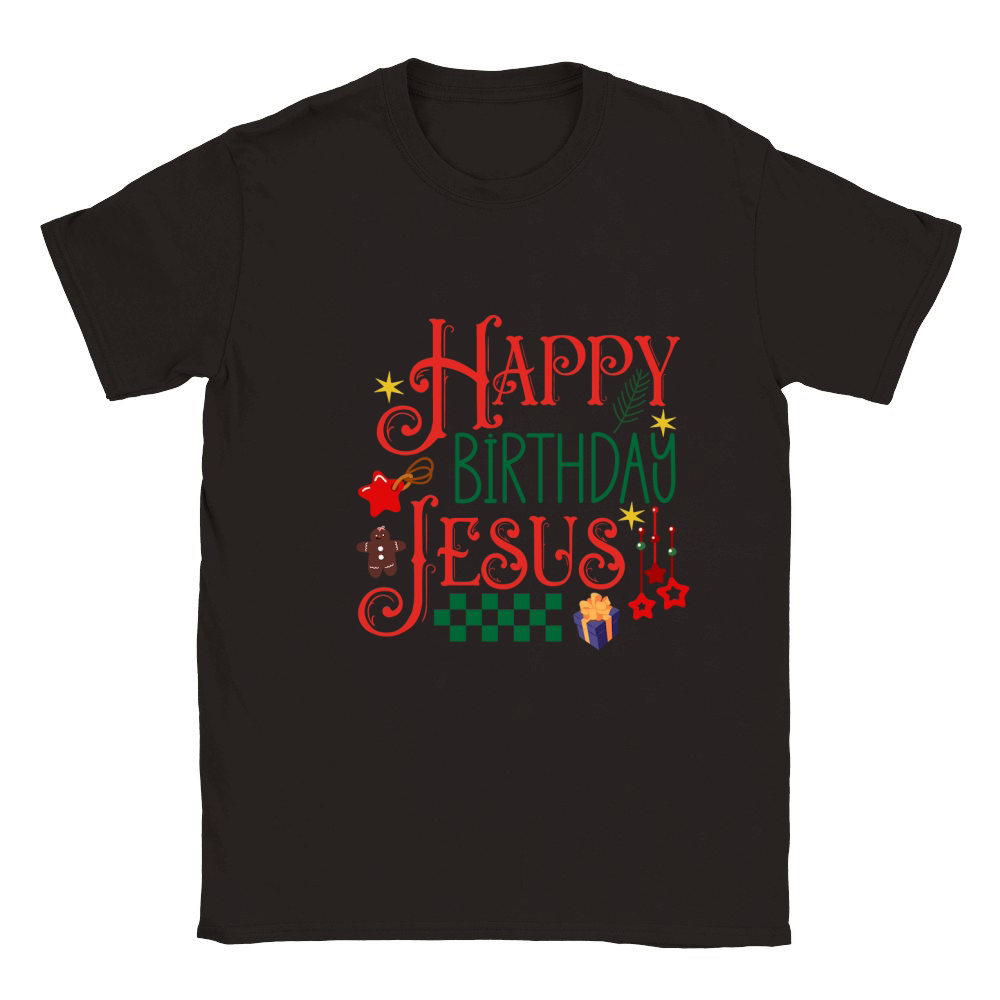 Happy Birthday Jesus 4 Classic Kids Crewneck T-shirt
