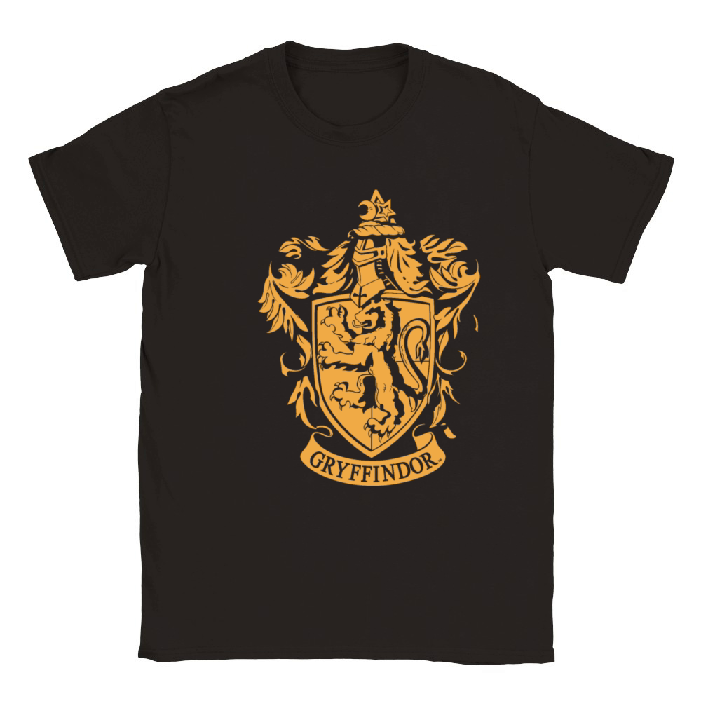 Harry Potter Gryffindor Coat of Arms Classic Kids Crewneck T-shirt