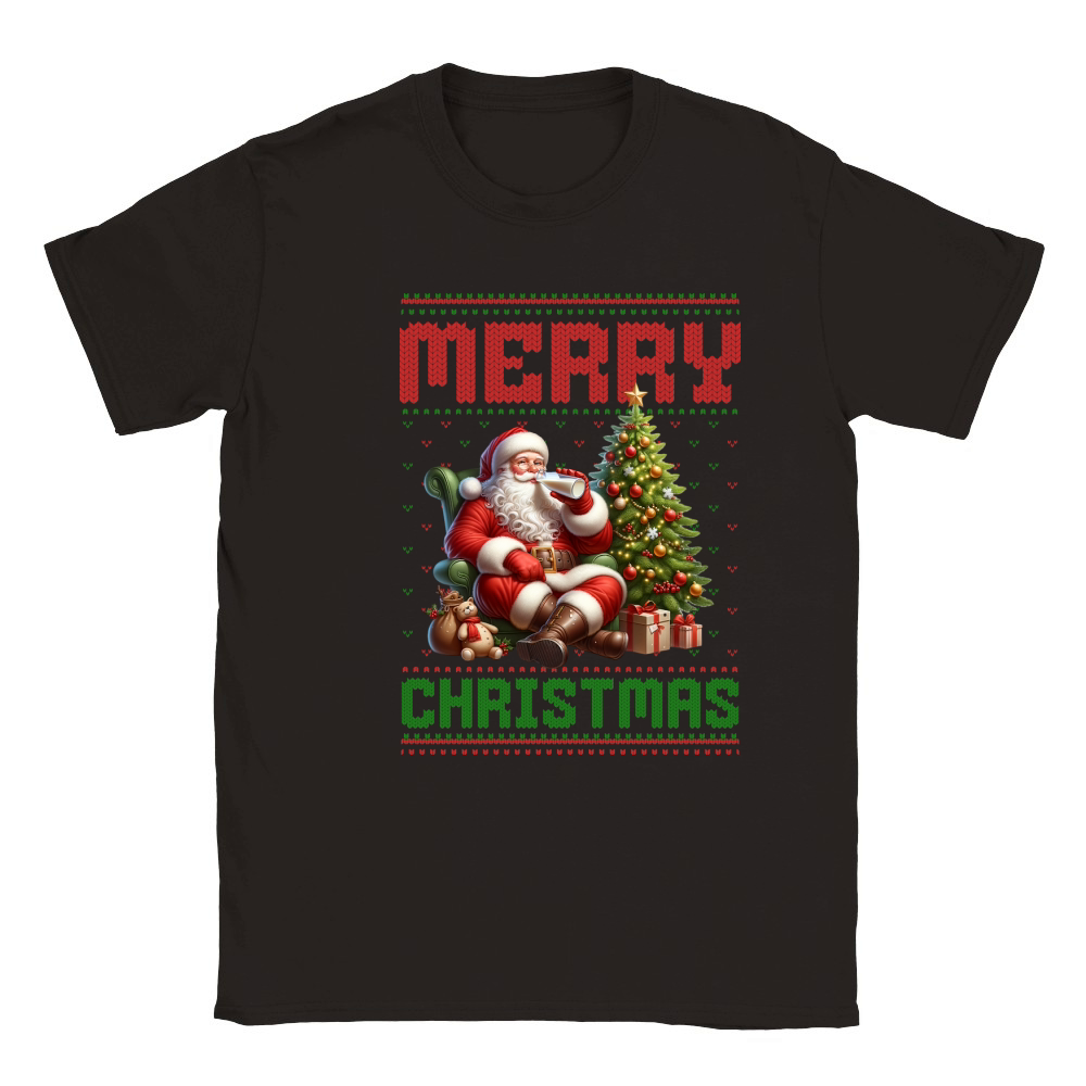 Merry christmas 59 45 Classic Kids Crewneck T-shirt