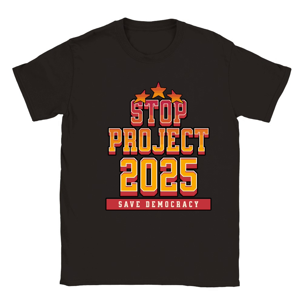 Stop Project 2025   light Classic Kids Crewneck T-shirt
