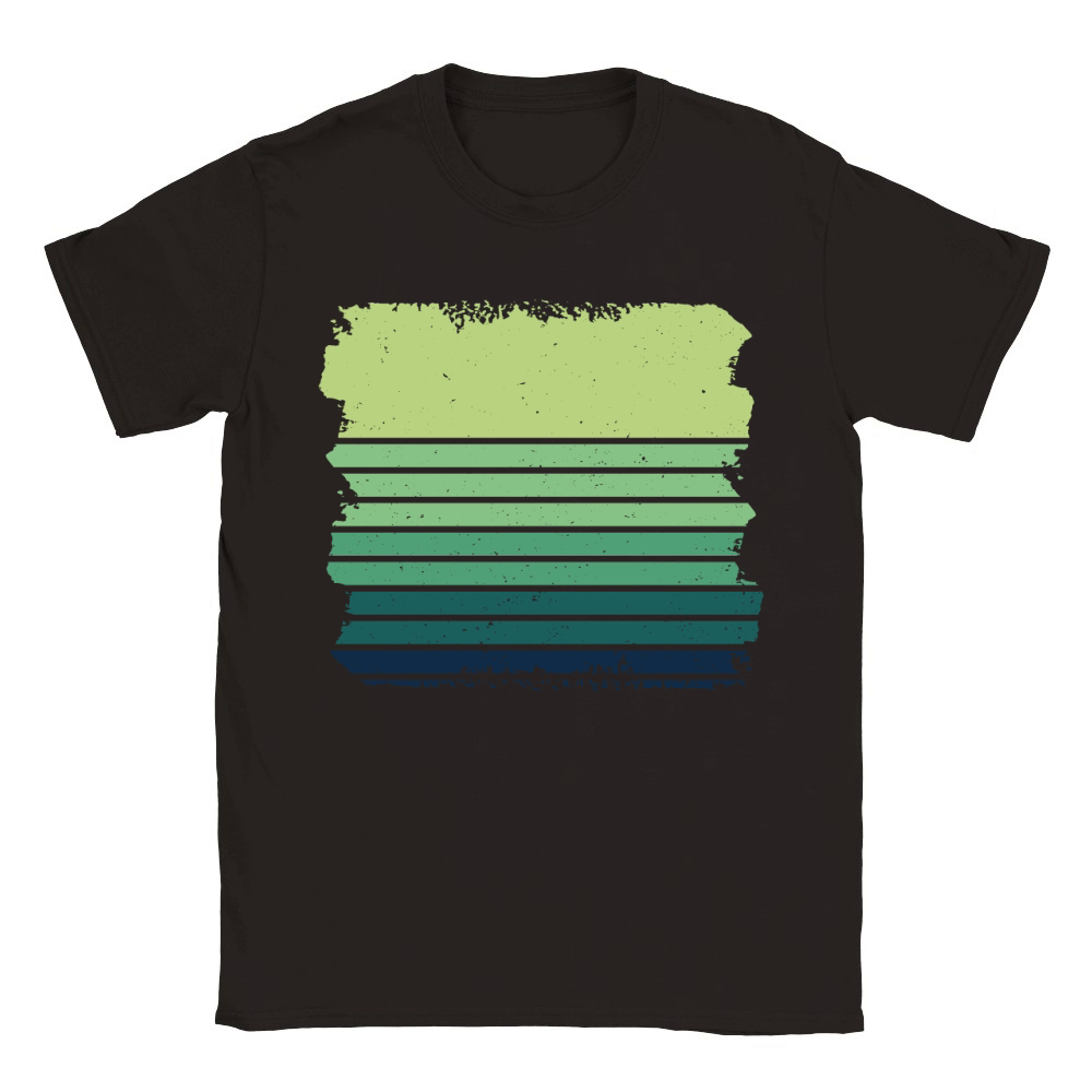 Vintage Retro Sunset (11) Classic Kids Crewneck T-shirt