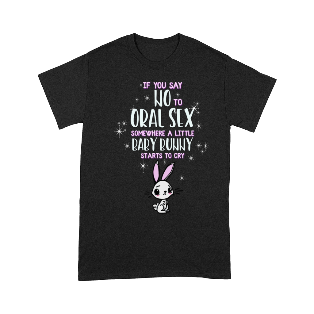 Cute Baby Rabbit Oral Sex Comfort T-shirt