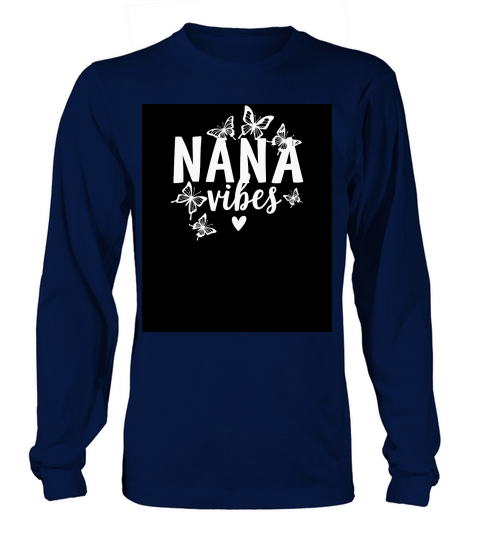 Nana vibes 3 02 Long sleeved Unisex