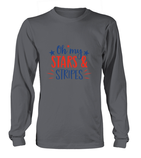 Oh my stars & stripes Long sleeved Unisex