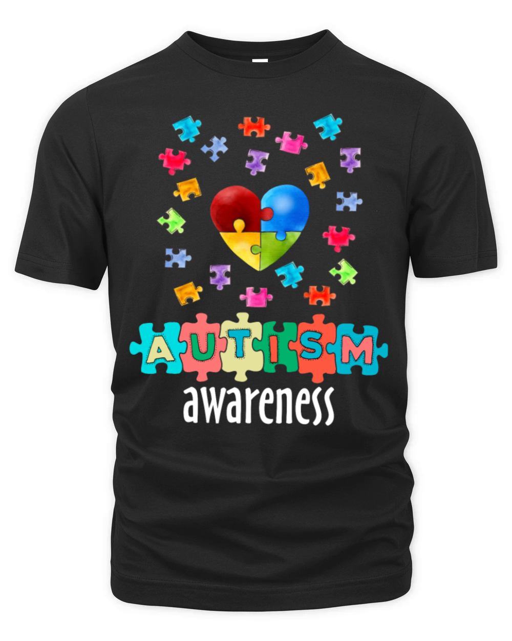 Autism Awareness Month Organic Unisex T-shirt