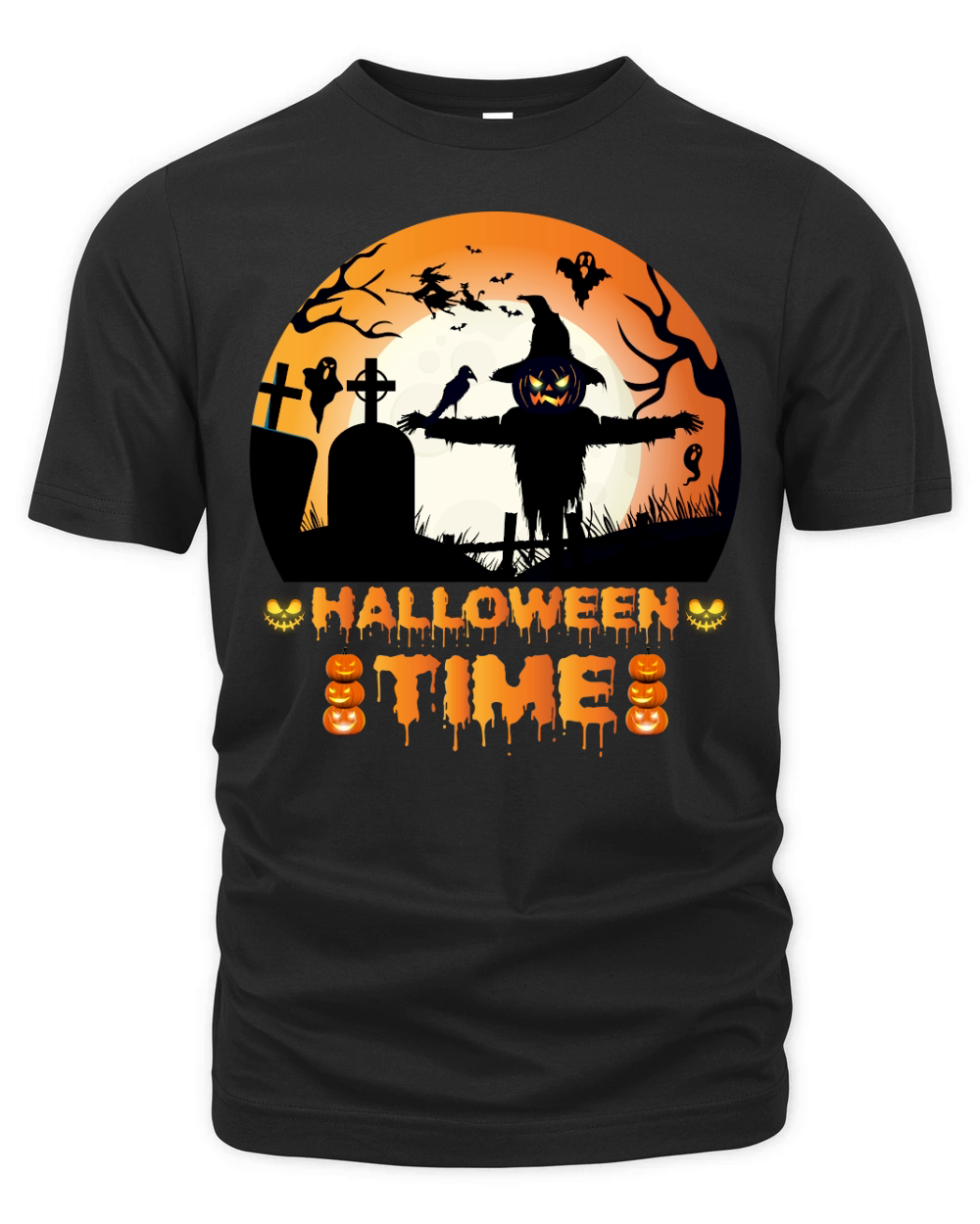 Halloween Time 05 Organic Unisex T-shirt