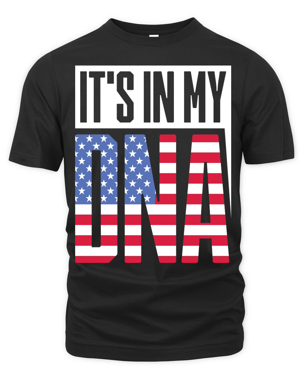 Its in My DNA Independence Organic Unisex T-shirt