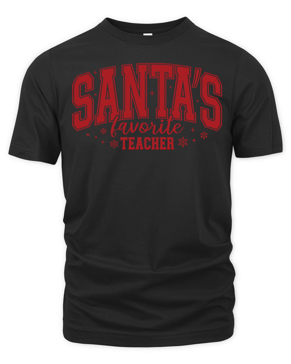 SantasFavoriteTeacher Organic Unisex T-shirt