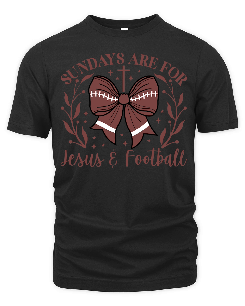 Sundays Are For Jesus And Football Organic Unisex T-shirt