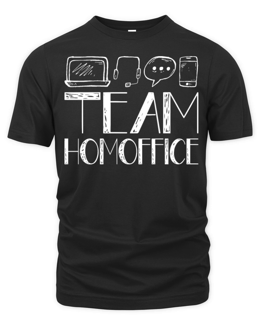 Team Home office Home office Work at home Organic Unisex T-shirt