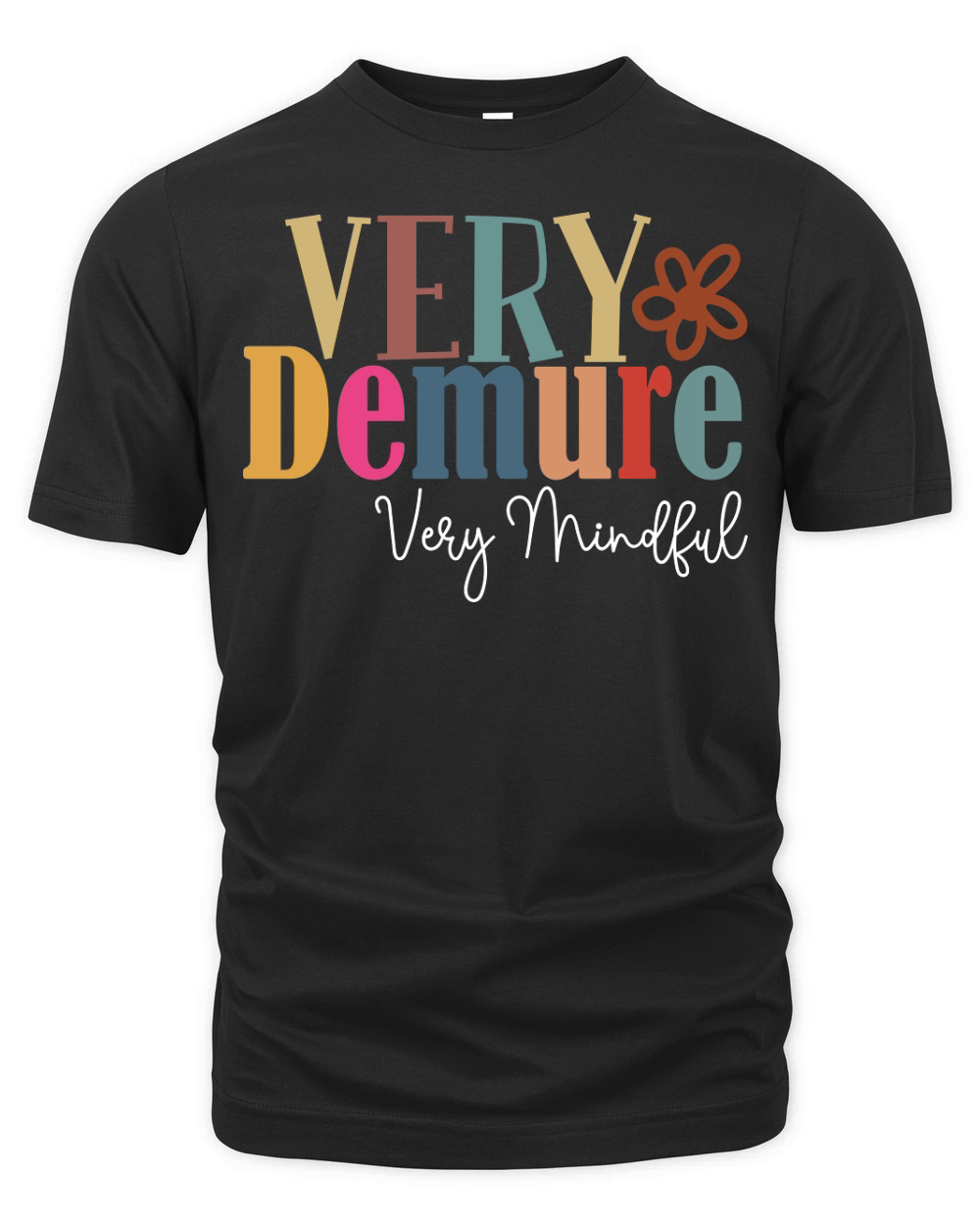 Very Demure, Very Mindful Organic Unisex T-shirt