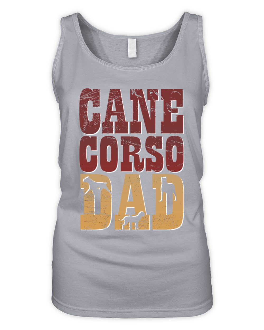 Cane Corso Dad Organic Women's Tank Top