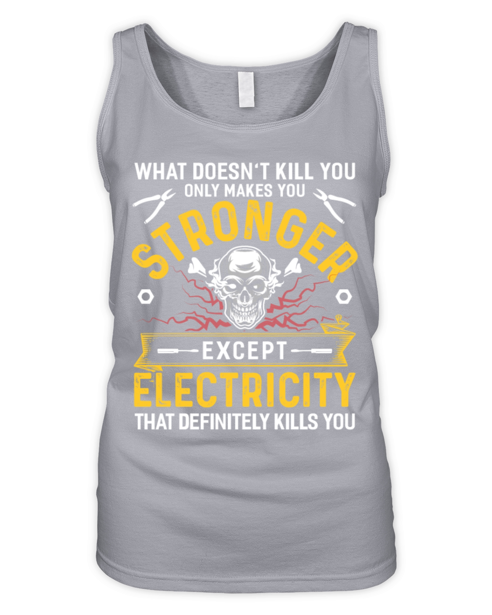 Electrician Electricity Electronics Electric Gift Organic Women's Tank Top