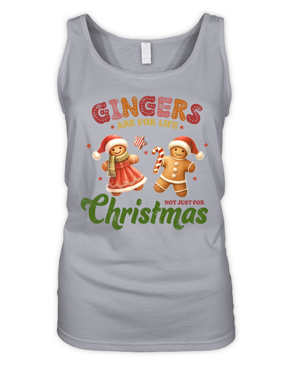 Gingers are for life Not just for christmas Organic Women's Tank Top