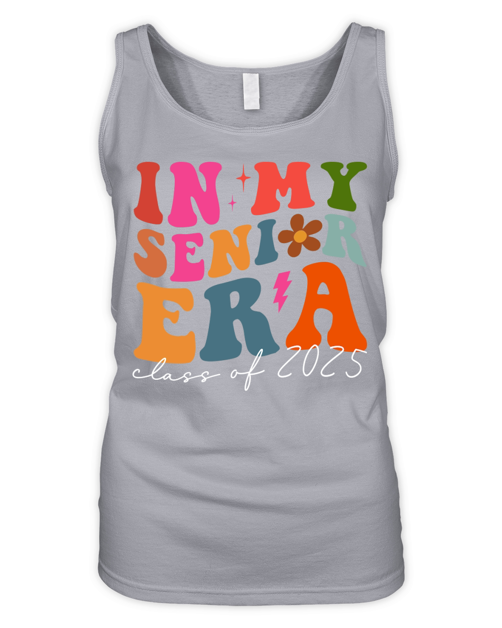 In My Senior Era Class of 2025 Organic Women's Tank Top
