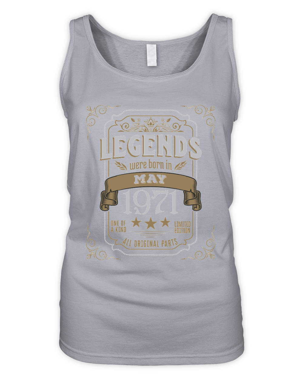 Legends Were Born In May 1971 Organic Women's Tank Top
