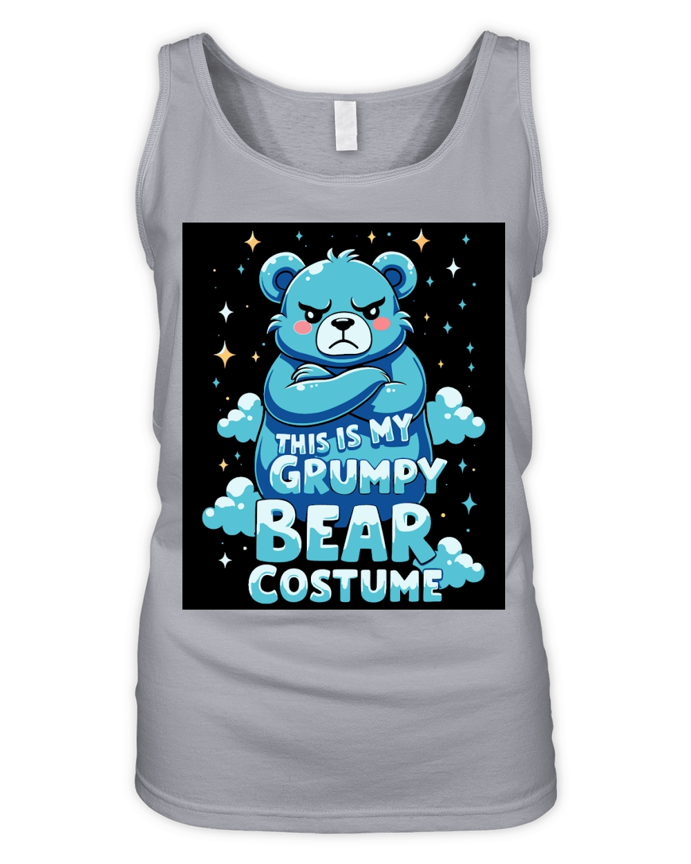 This is my grumpy bear costume Organic Women's Tank Top