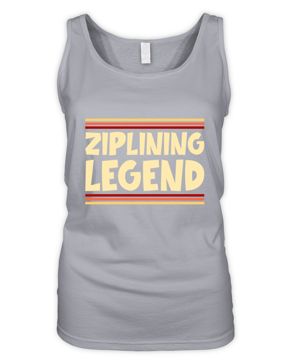 Ziplining Legend Zipline Adventure Sports Zipliner Organic Women's Tank Top