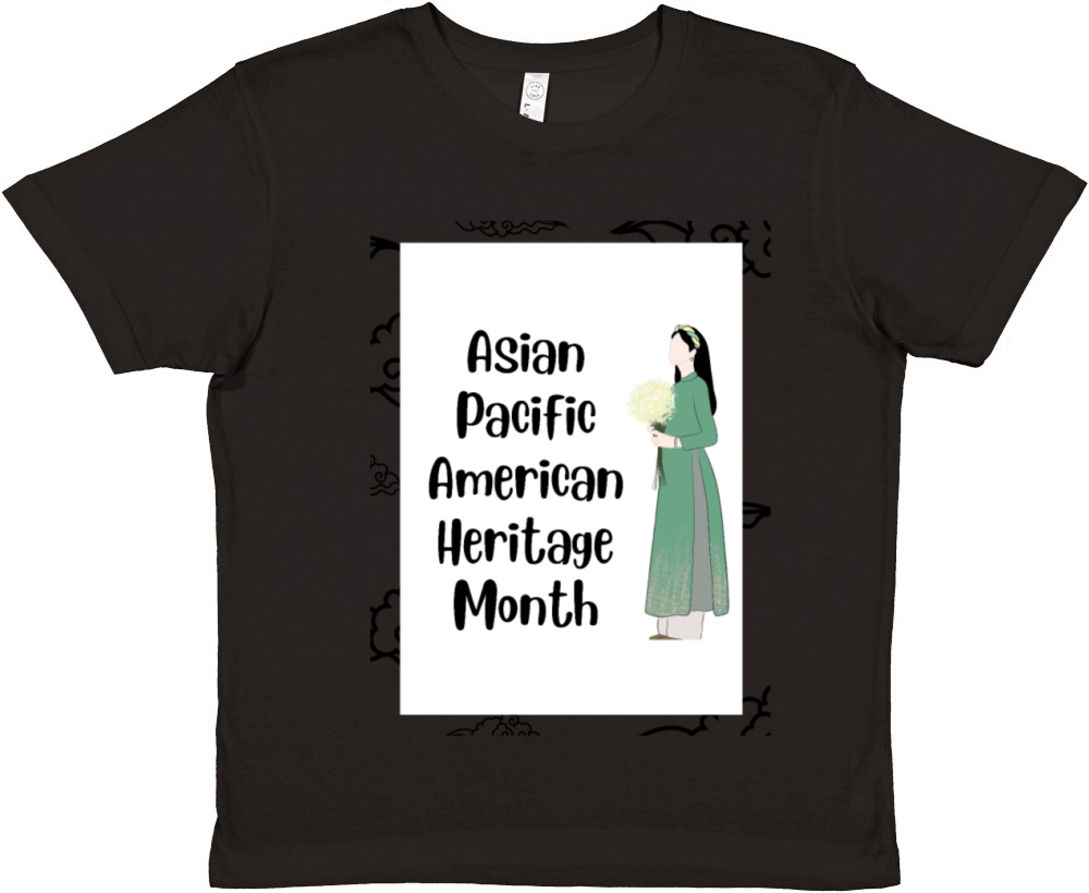 Asian Pacific American Heritage Month Premium Kids Crewneck T-shirt