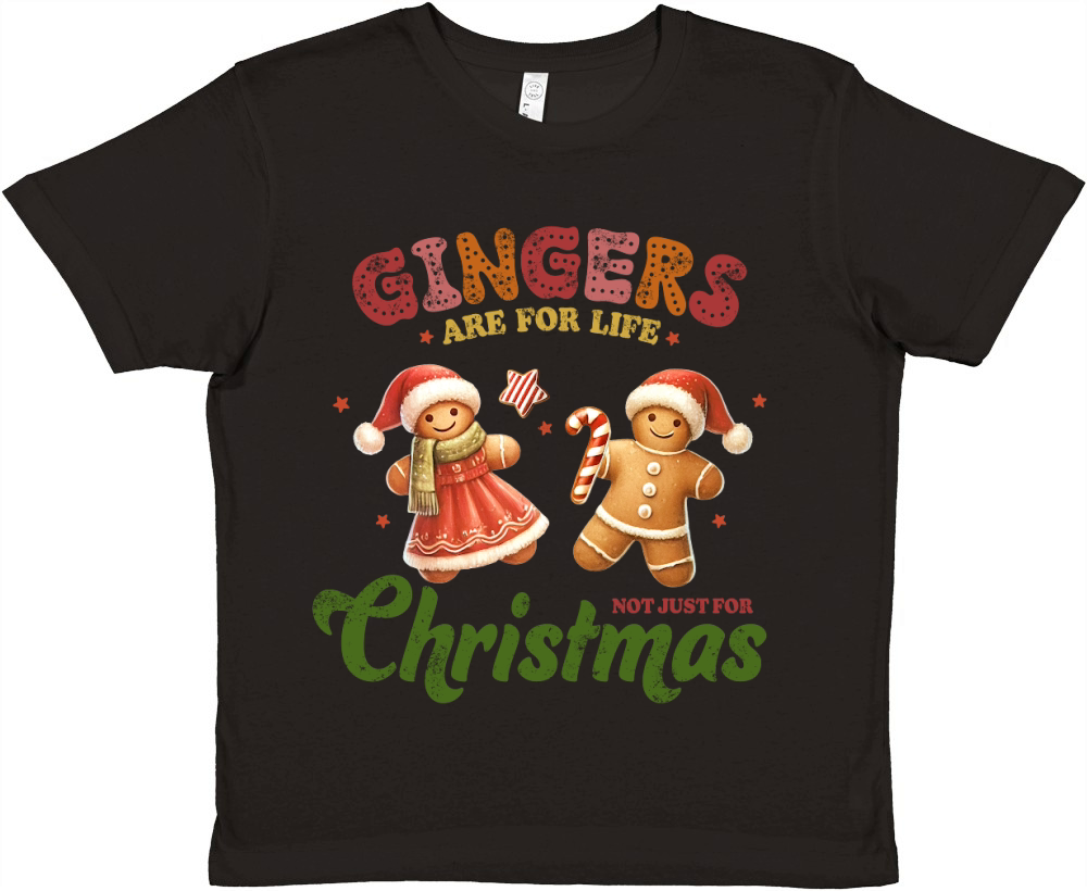 Gingers are for life Not just for christmas Premium Kids Crewneck T-shirt