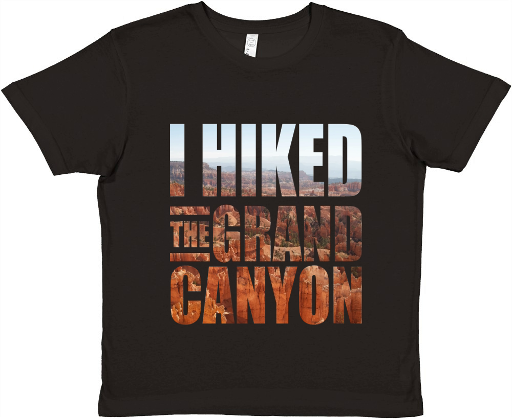 I hiked the grand canyon Premium Kids Crewneck T-shirt