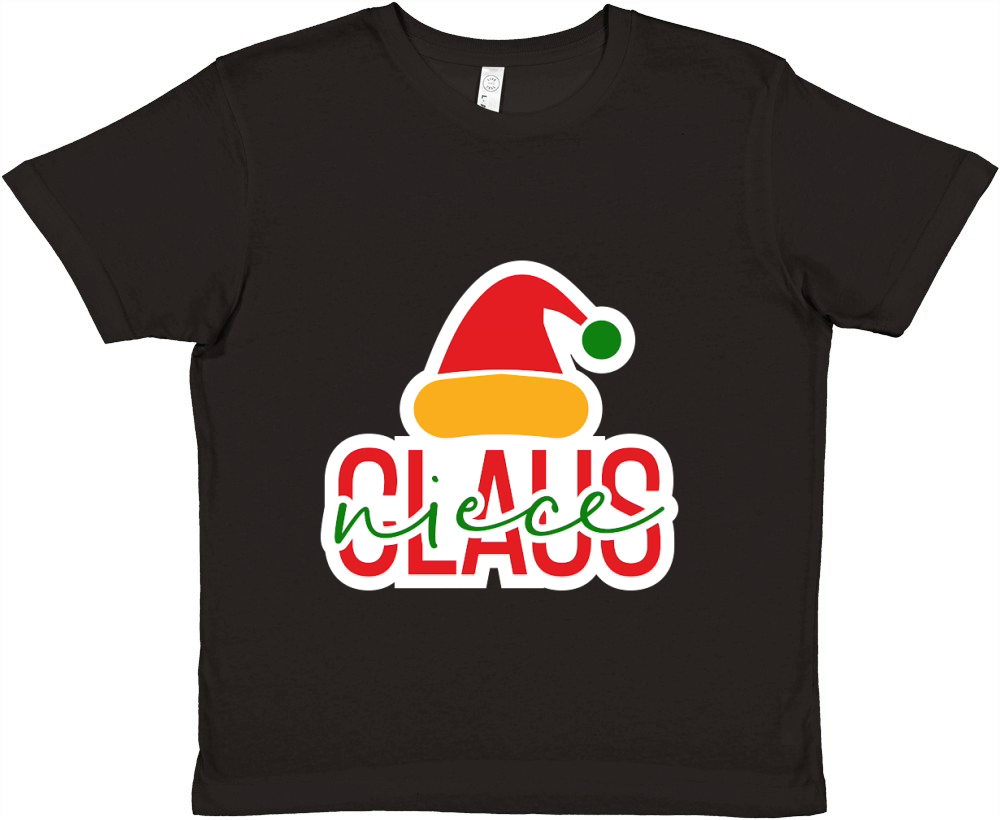 Niece Claus Premium Kids Crewneck T-shirt