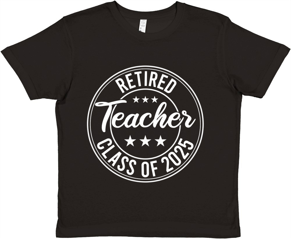 Retired Teacher Premium Kids Crewneck T-shirt