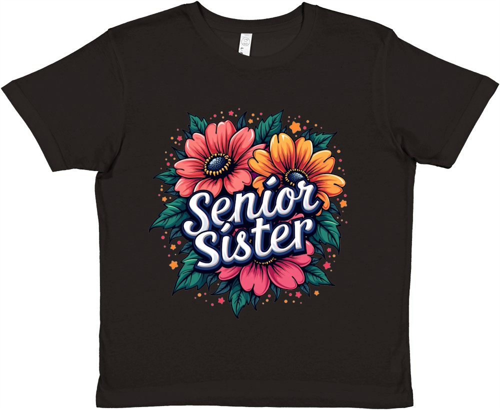 Senior Sister Premium Kids Crewneck T-shirt