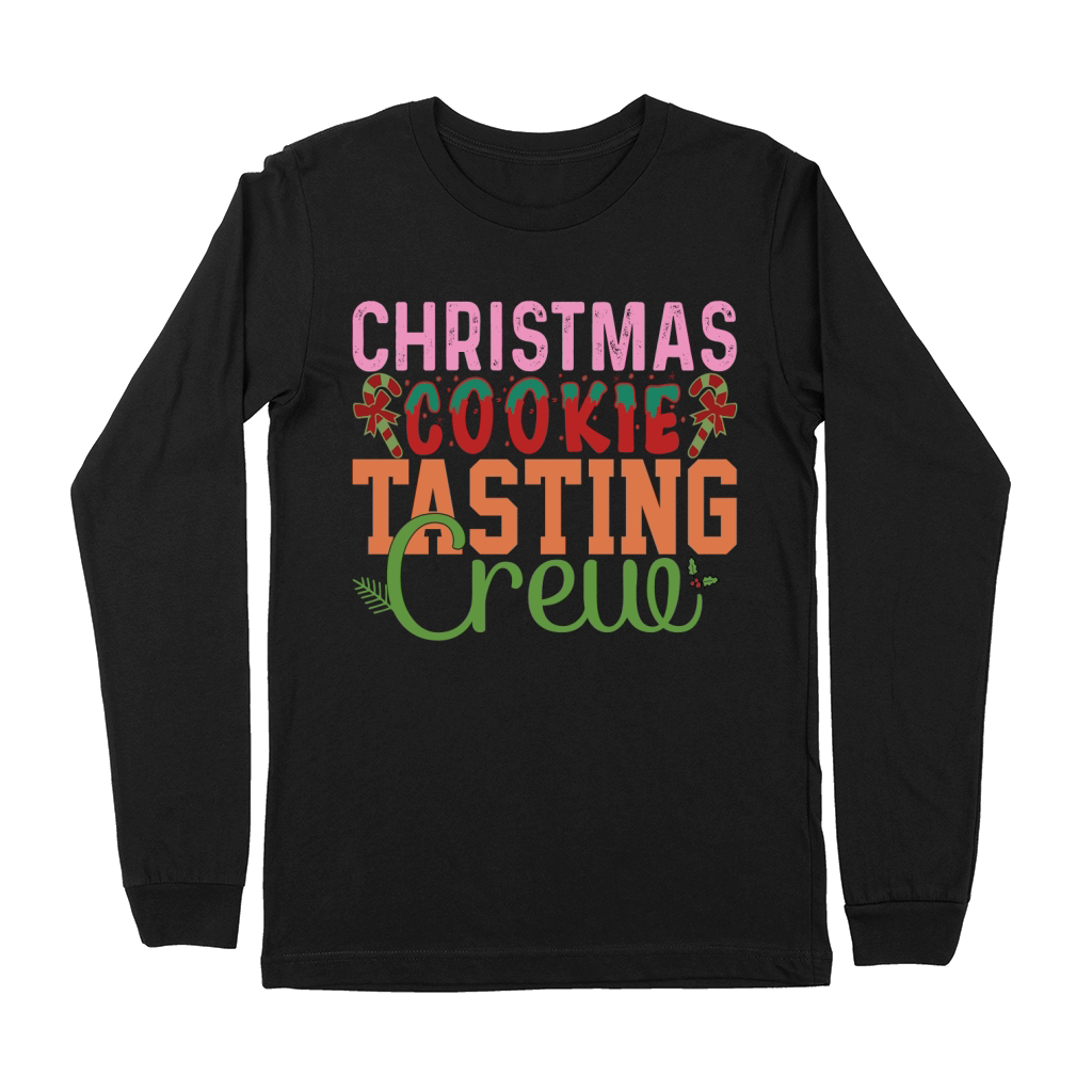 Christmas Cookie Tasting Crew Premium Long Sleeve