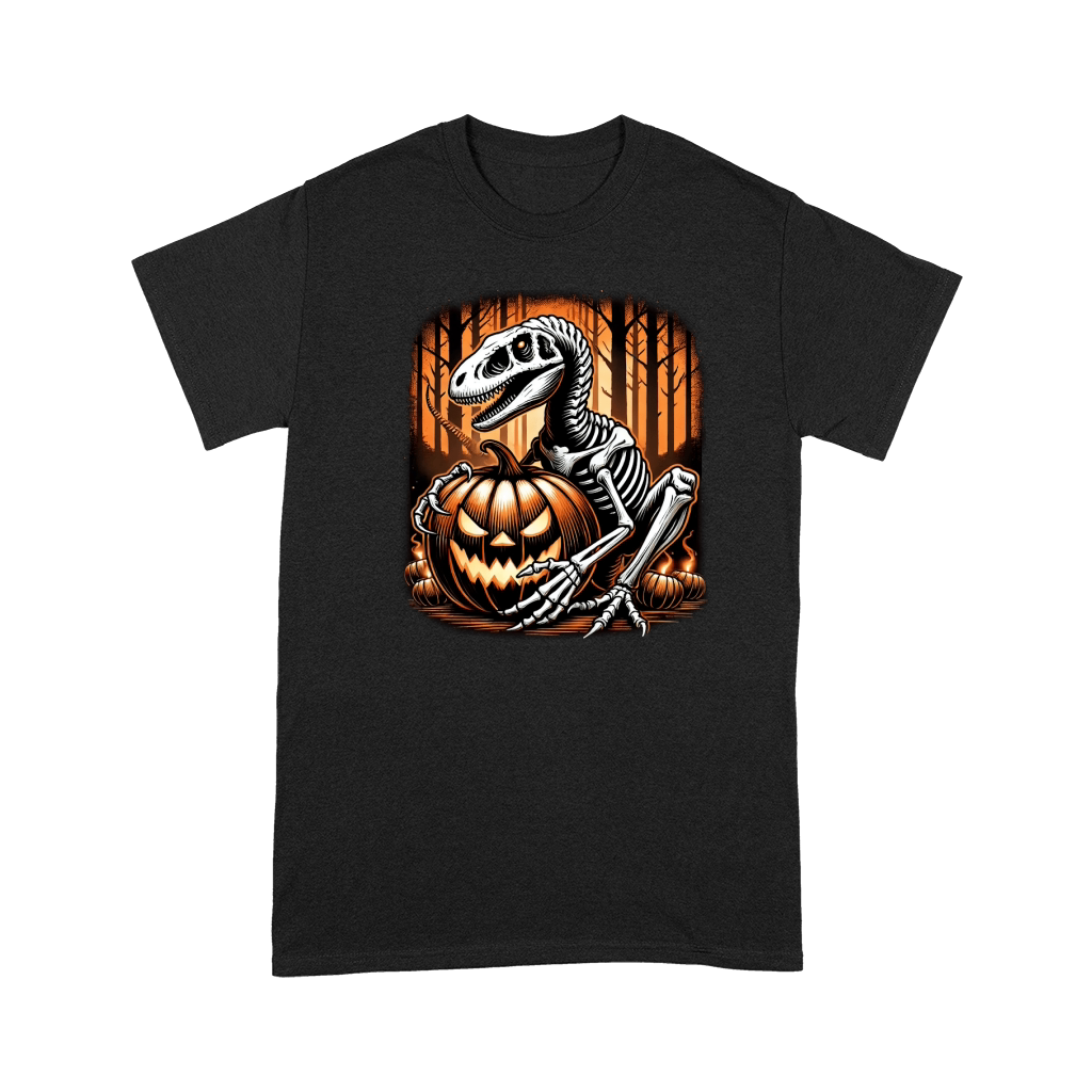Halloween Dinosaur Skeleton 06 Premium T-shirt
