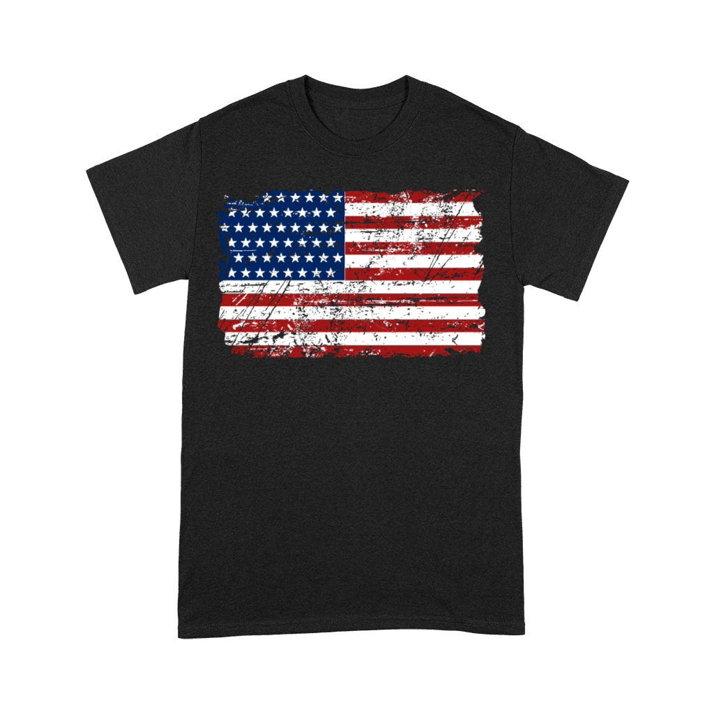 USA Flag - Vintage Look Premium T-shirt