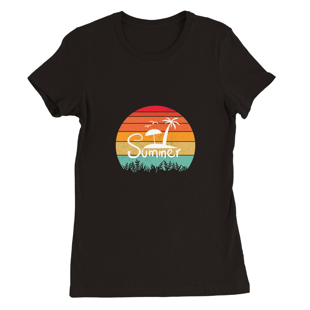 Summer 4 Premium Womens Crewneck T-shirt