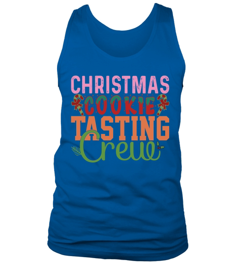 Christmas Cookie Tasting Crew Tank Top Unisex