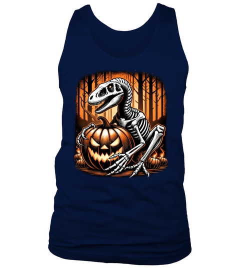Halloween Dinosaur Skeleton 06 Tank Top Unisex