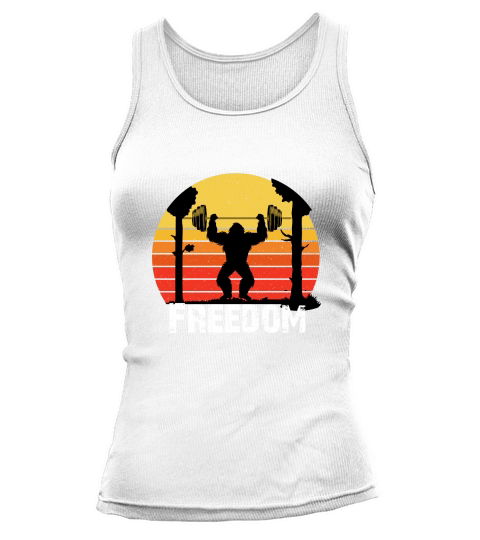 Bigfoot freedom Tank top Woman