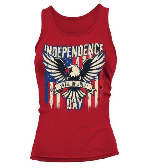 Independence Day 4TH JULY Tank top Woman